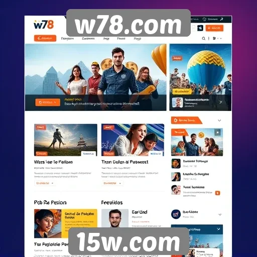 Interface do w78.com melhora experiência do usuário